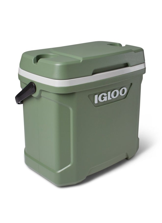 Igloo Ecocool Latitude 30 Qt Cooler Box - Vintage Green  - Image 4