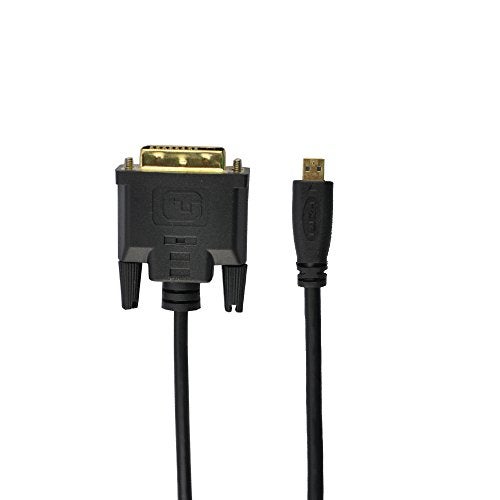 Seadream Micro HDMI Male to DVI(24+1) Male Cable Black (3.3 Feet,1M) - Image 5