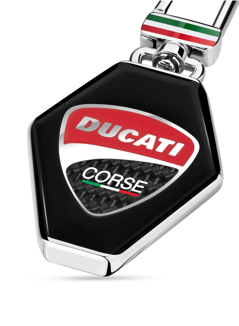 Ducati سلسلة مفاتيح Ducati Tributo للرجال مقاس 61 مم - DTAGK2138001 - Image 3