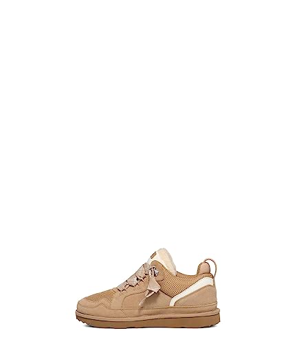 UGG Unisex-Child Lowmel Sneaker, Sand, 6 Big Kid - Image 4