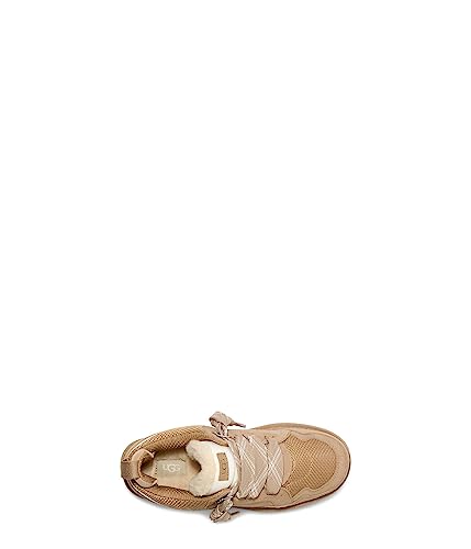 UGG Unisex-Child Lowmel Sneaker, Sand, 6 Big Kid - Image 2