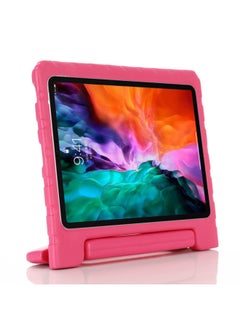 Suitable For Samsung Tab A9Plus Foam EVA Portable Bracket Children's Tablet Case X216 Drop-resistant Protective Back Case-Color:Rose Red-Applicable Model:Lenovo Tab M8 TB-8705F/8505/3rd