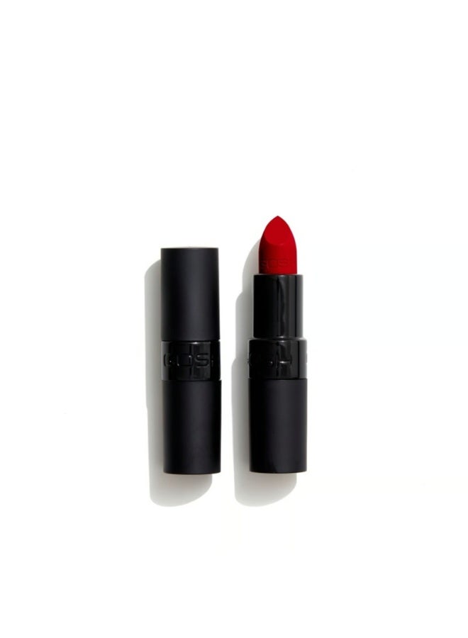 Gosh Velvet Touch Lipstick 005 Matt Classic Red 4g - Image 1