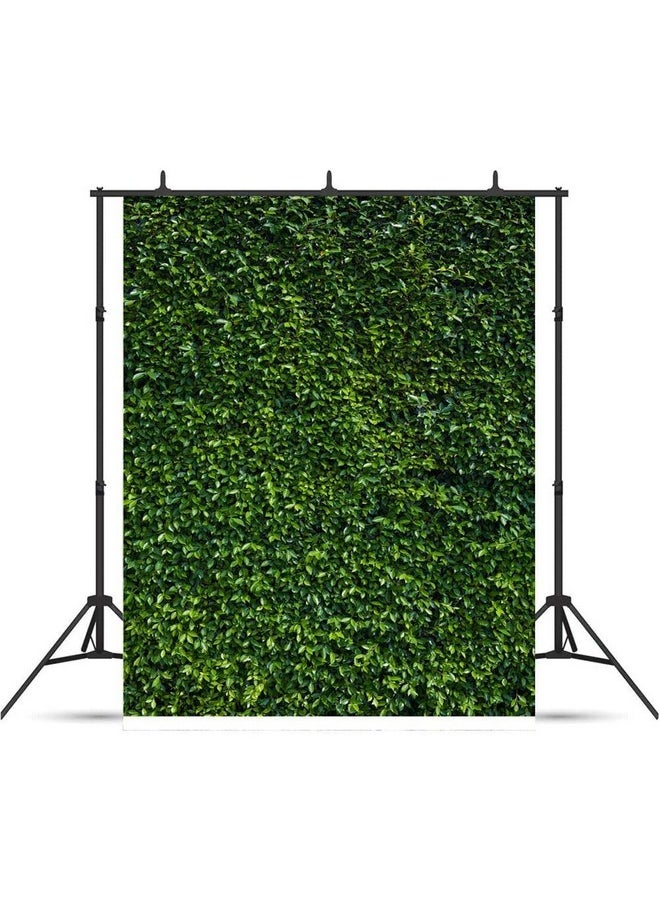 Fanghui - 7X5Ft Natural Green Leaves Grass Backdrop For Photography Spring Summer Newborn Baby Shower Wedding Birthday Party Banner Supplies Outdoorsy Theme Photo Studio Booth Props - Image 1