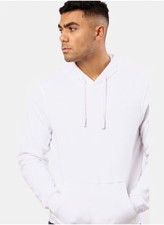 White Slip On Hoodie with Kangaroo Pocket - pzsku/ZC1EDD8E1355D8CC76042Z/45/_/1738746546/d2c79bad-df9a-45f6-9d2a-4534efaea23f