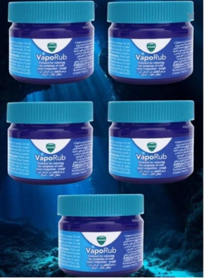 Vicks 5 Pieces VapoRub Ointment 50g