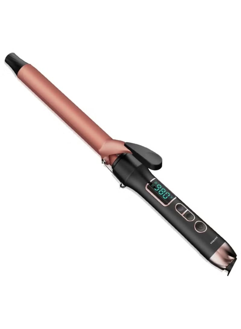 sokany SK-673 Digital Professional Hair Curler 25mm Ceramic Curling Iron for Soft Natural Curls with Adjustable Temperature Control Fast Heating Styling Tool for Salon Quality Results at Home Electric Hair Curling Wand with Even Heat Distribution Anti Frizz Shine Technology and Ergonomic Design for All Hair Types Easy Daily Styling - Image 3