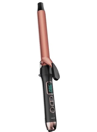 SK-673 Digital Professional Hair Curler 25mm Ceramic Curling Iron for Soft Natural Curls with Adjustable Temperature Control Fast Heating Styling Tool for Salon Quality Results at Home Electric Hair Curling Wand with Even Heat Distribution Anti Frizz Shine Technology and Ergonomic Design for All Hair Types Easy Daily Styling