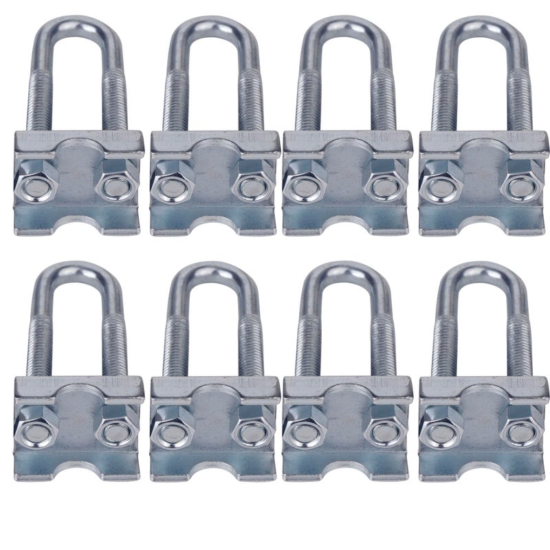 8 Pack Adjustable Coil Spring LoweringLeveling Clamp Kit Coil Spring Stabilizes Set