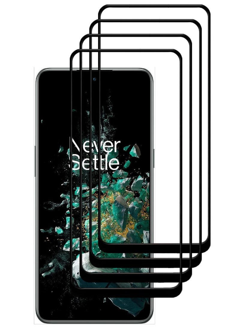 ACLIX 4 Pieces Antistatic ESD Dustproof Premium Quality High Definition Tempered Glass Screen Protector Designed For OnePlus 10T - Image 1