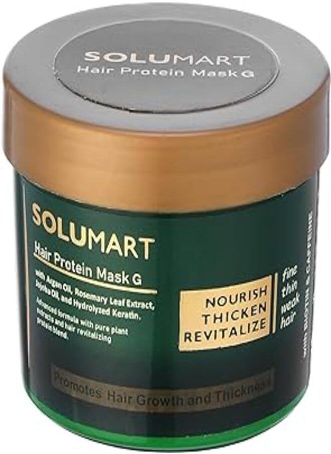 SOLUMART - قناع بروتين الشعر SOLUMART يعزز نمو الشعر وكثافته - Image 1