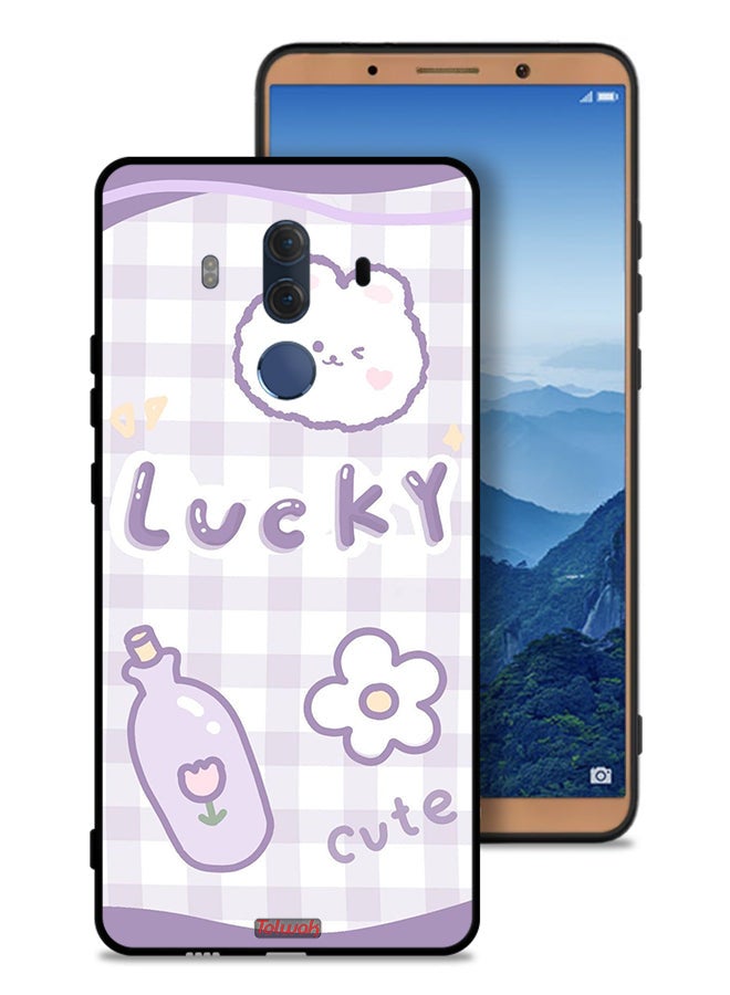 Tolwak Huawei Mate 10 Pro Protective Case Cover Lucky Cute - Image 1