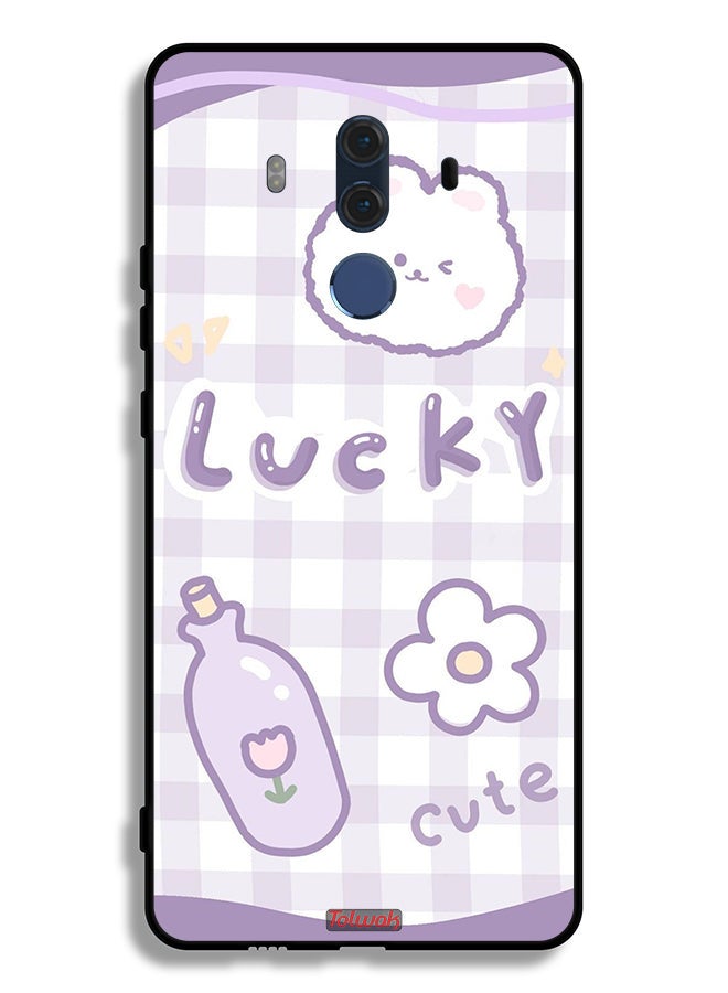 Tolwak Huawei Mate 10 Pro Protective Case Cover Lucky Cute - Image 2