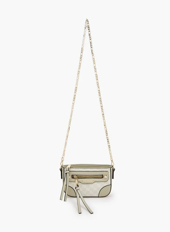 سيليست رمادي مطبوع شعار متطابق