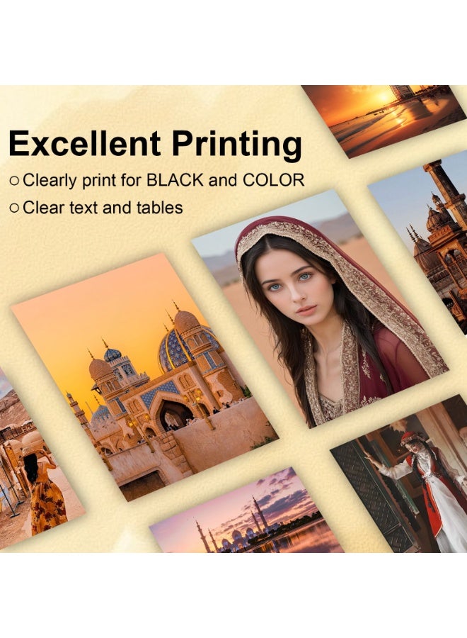 PRITMORE LC472 Ink Cartridges 4-Color Compatible for Brother LC472XL LC472 Work with Brother MFC-J3940DW MFC-J5340DW MFC-J5740DW MFC-J6940DW Printer(Black, Cyan, Magenta, Yellow, 4 Pack) - Image 5