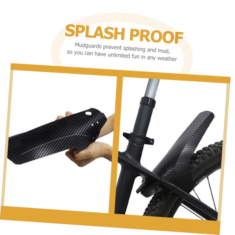Universal Bike Mudguard Set for Mountain and Road Bikes Easy Installation - Image 3