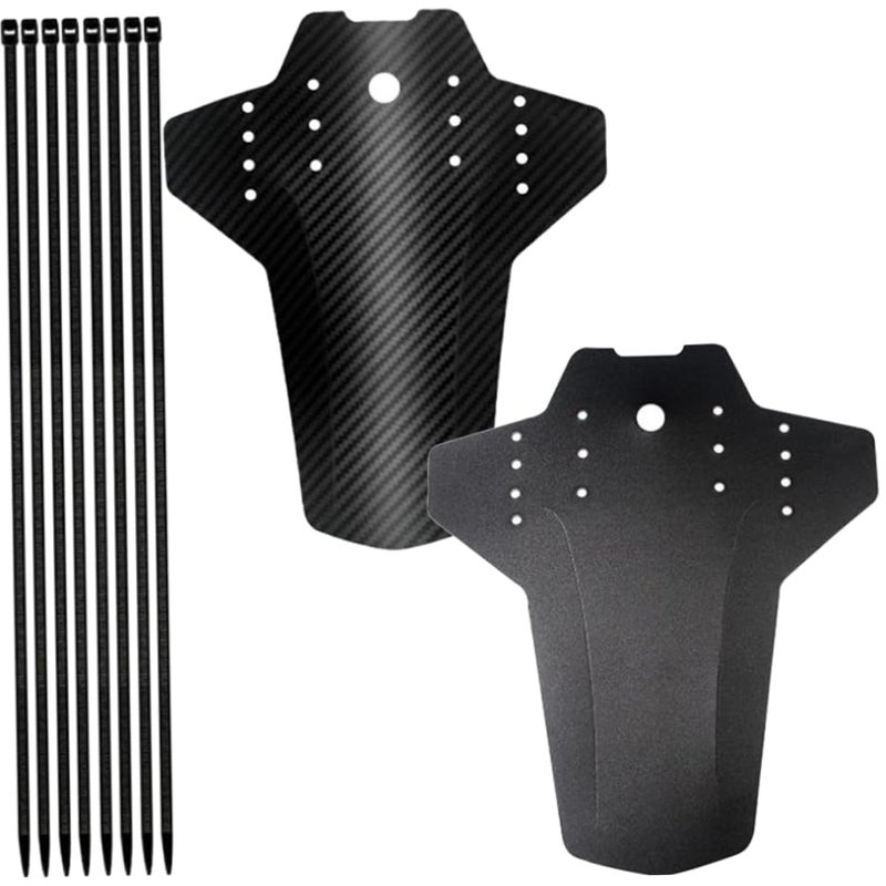 Universal Bike Mudguard Set for Mountain and Road Bikes Easy Installation - Image 2