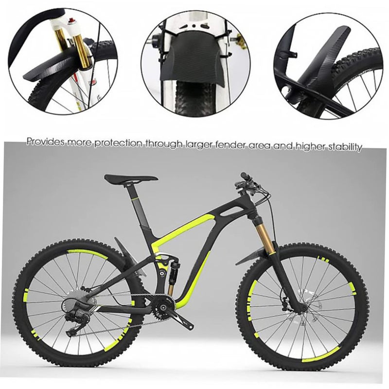 Universal Bike Mudguard Set for Mountain and Road Bikes Easy Installation - Image 5