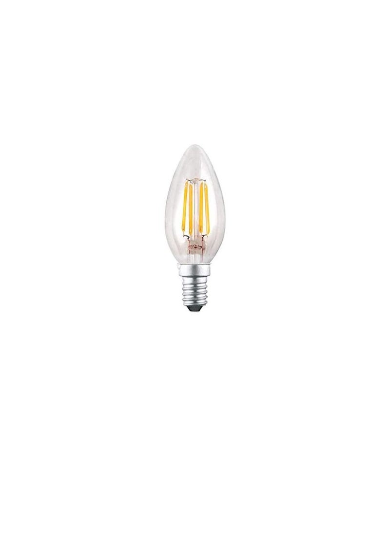 إف اس إل FSL LED لمبة C35 خيوط 4W E14 عكس الضوء أبيض دافئ  - Image 3