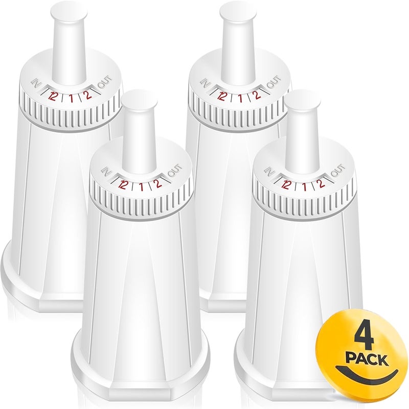 CoreReplace 4 Pack Replacement Water Filter for Breville Barista Touch Espresso Machine BES880, Barista Pro BES878, Oracle Touch BES990, Oracle BES980 & Dual Boiler BES920 Bambino ClaroSwiss，#BES008WHT0NUC1 - Image 1