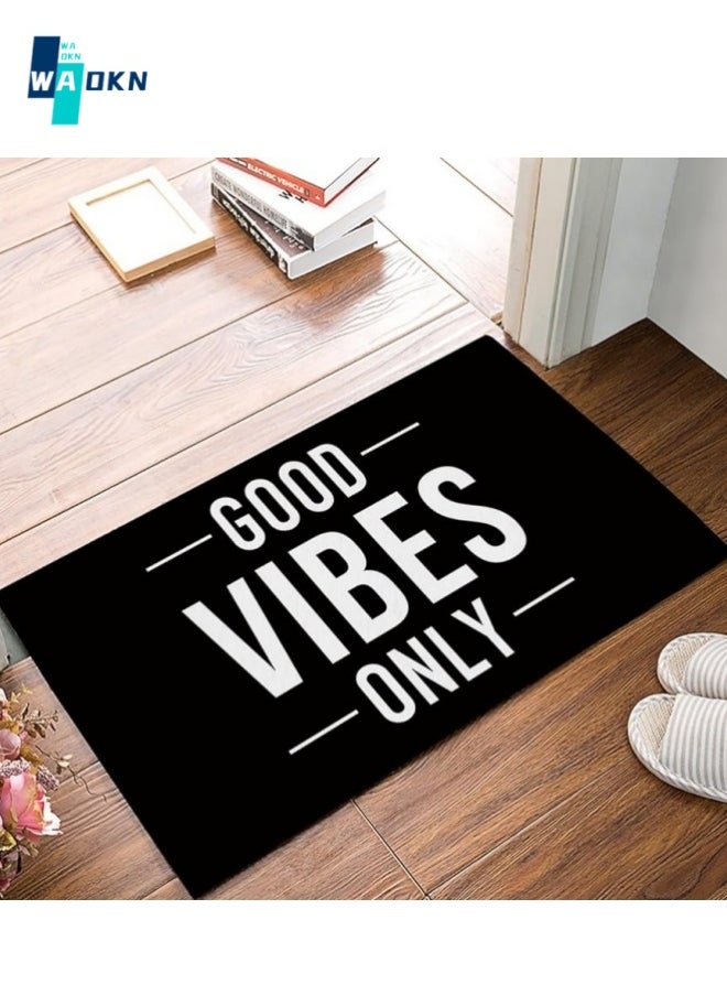 WAOKN Indoor Door Mats, Entrance Floor Mats, Indoor/Front Door/Bathroom/Kitchen and Living Room/Bedroom Mats Rubber Non-slip Carpet  - Image 2