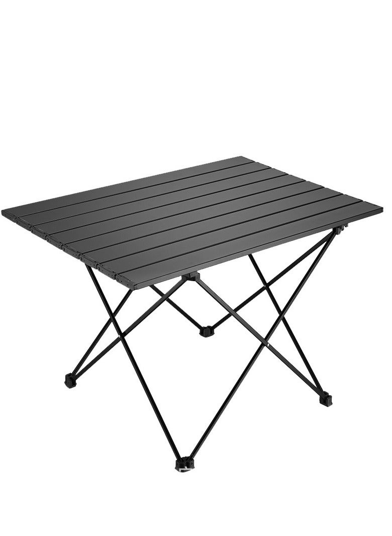 Black folding table - Image 1
