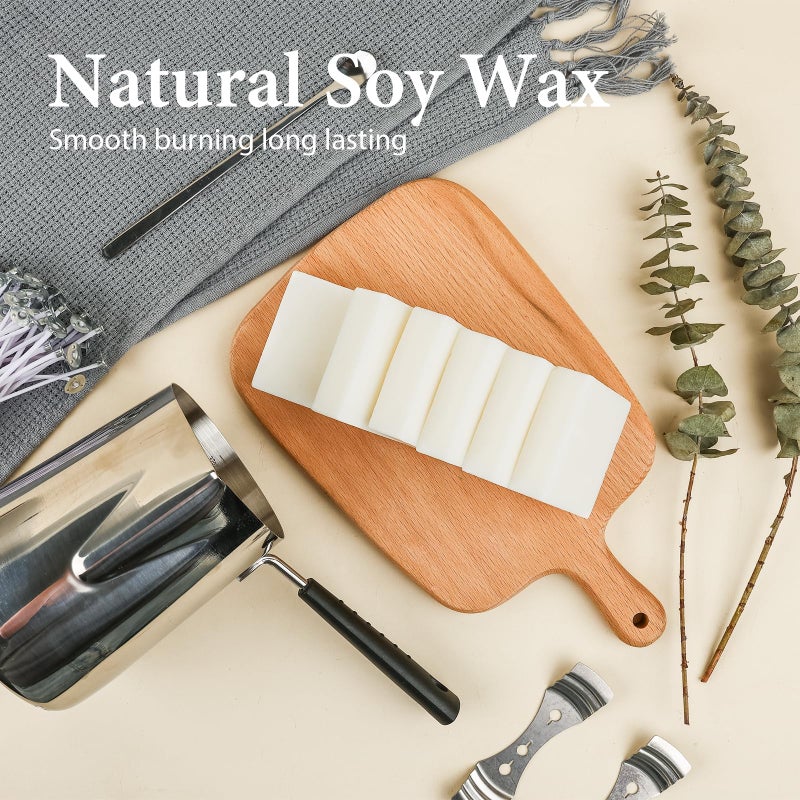 SAEUYVB Candle Making Kit, Complete Candle Making Kit for Adults, DIY Starter Soy Candle Making Supplies/Kit, DIY Arts & Crafts Kits Perfect as Home Decorations - Image 4