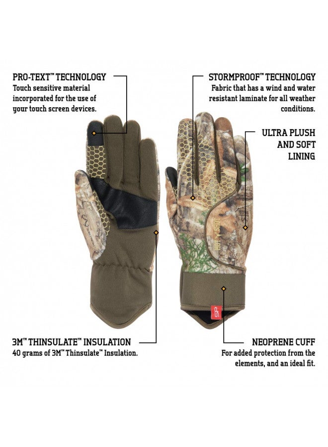 Hot Shot HOT SHOT Men's Edge Insulated Stormproof Glove - Realtree Edge Camo Hunting Glove  - Image 2