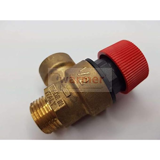 BOILER SAFETY PRESSURE RELIEF VALVE 1/2" MXF BSP VARIOUS PRESURE 1.5 BAR - Image 3