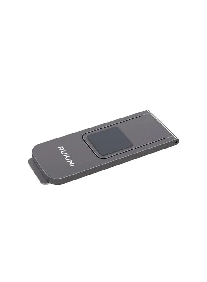 RUKINI RKLSDS Adjustable Laptop Mount Clip Magnetic Phone Holer - Grey  - Image 3