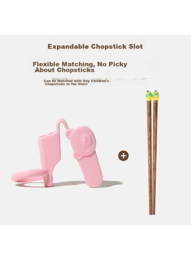 Corn Wooden Children's Training Chopsticks For Ages 2-5, Baby Feeding Aid, Wooden Household Auxiliary Tool - Image 5
