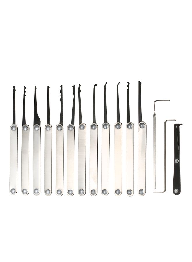 15-Piece Lock Picking Set Multicolour - Image 4