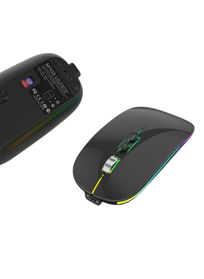 EBMINI New Wireless Bluetooth Charging Silent Mouse