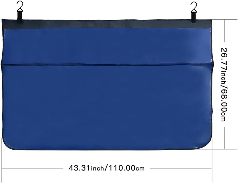 ICWEIMEI غطاء مصد مغناطيسي للسيارات ICWEIMEI - 43 × 26 بوصة - Image 2
