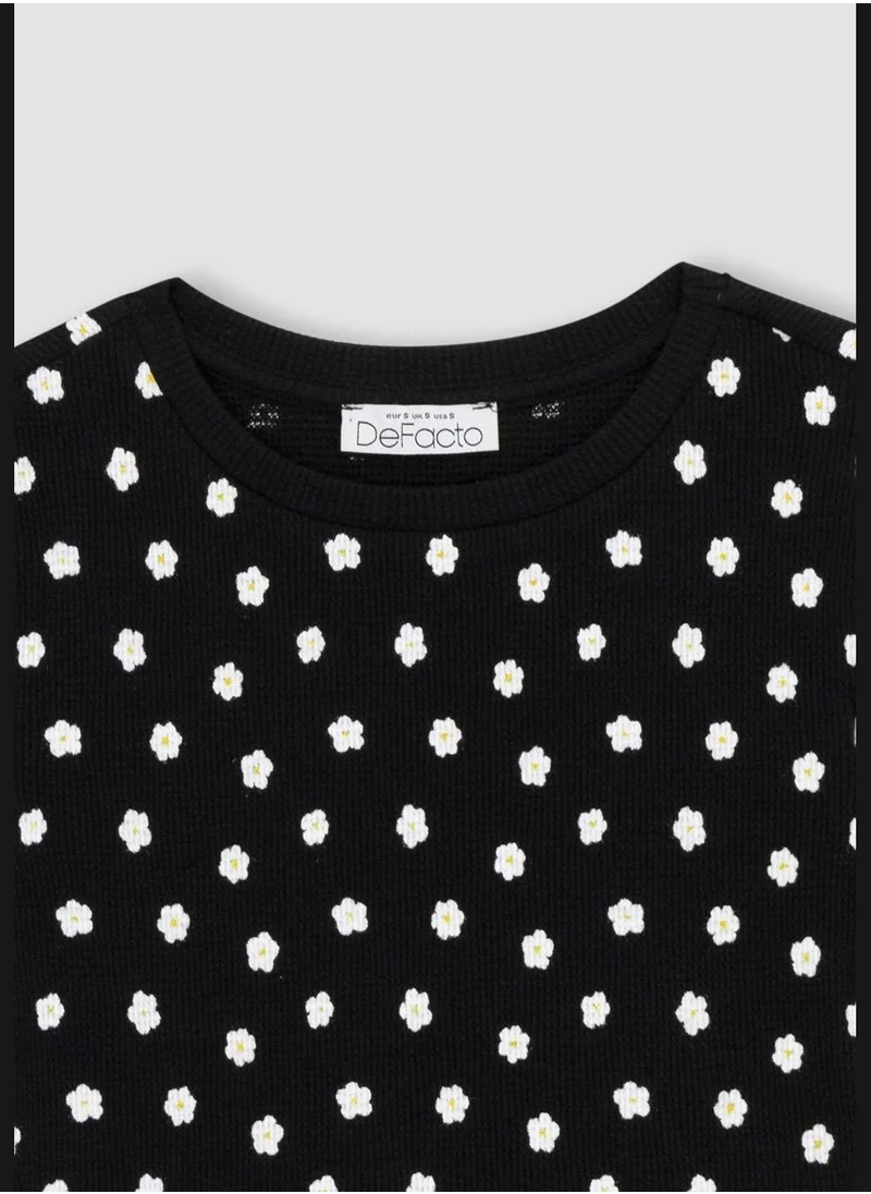 DeFacto Patterned Short Sleeve Shirt