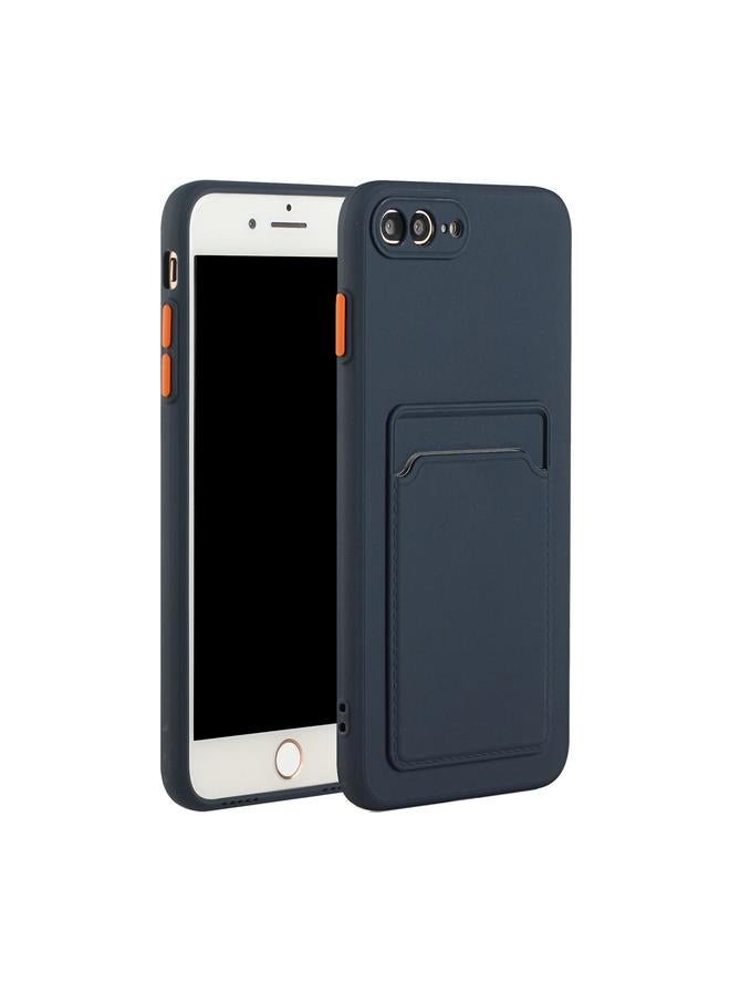 S-TOP Card Slot Design Shockproof TPU Protective Case For iPhone 8 & 7 - Image 1
