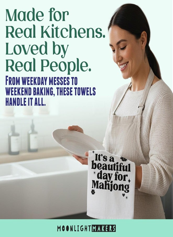 Moonlight Makers Sourdough Heartthrobs Design, Funny Dish Towels for Bakers and Bread Lovers - Fun Apartment Essentials, Flour Sack Kitchen Towels, Celebrity Crush, Wash Cloths, White or Gray (White) - Image 5