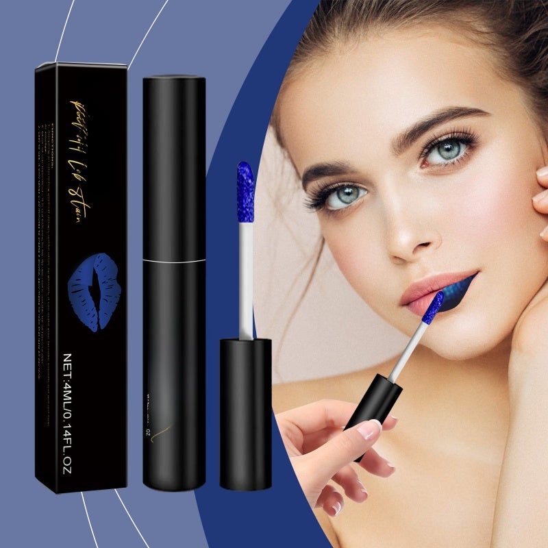 EELHOE Peel-Off Lip Gloss Long-Lasting Matte Black Lip Color - Hydrating Nourishing Lip Makeup for Daily Commute - Image 5