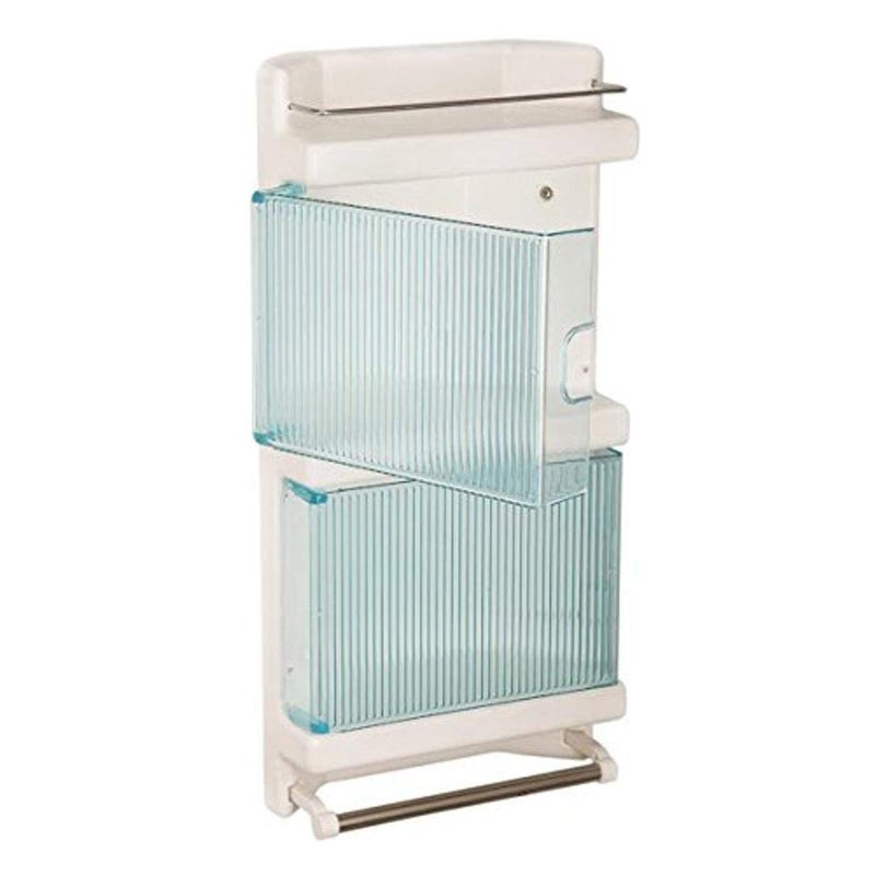 Ciplaplast Plastic BRC816 King Corner Cabinet Shelf White