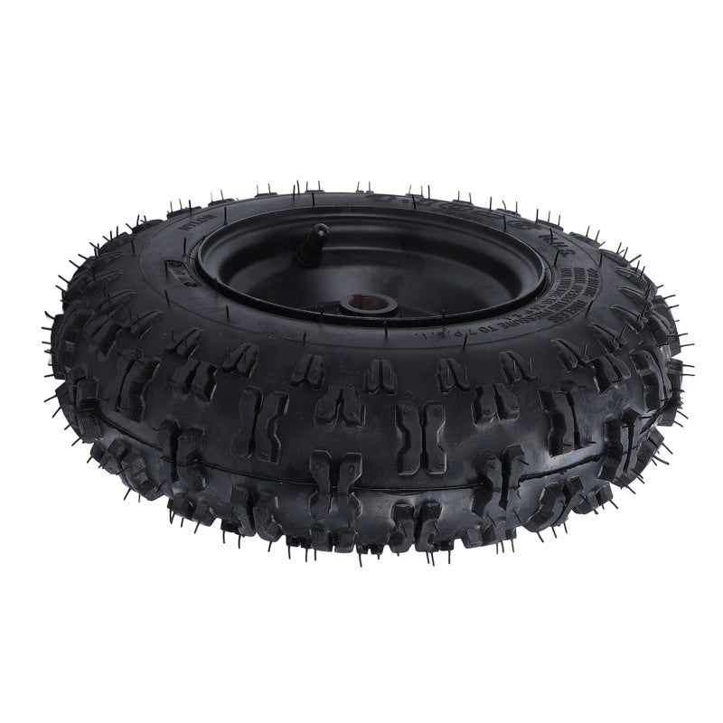 clever 4.10‑6 ATV Rear Tire 12.6x4 Inches Heavy Duty Rubber Tire - 19mm Bearing Bore Puncture Resistant All Terrain Tire for ATV Mini Bike Go Kart Lawn Mower - Image 3