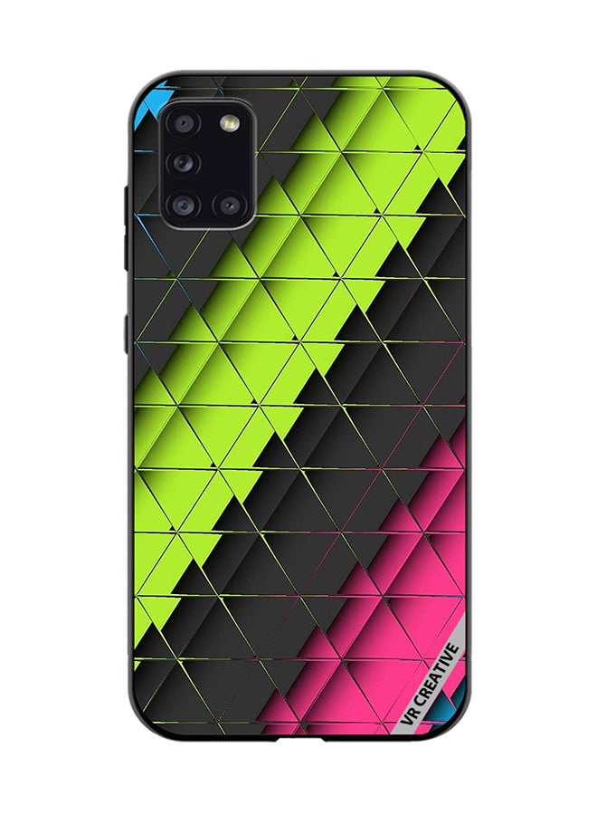 VR CREATIVE Protective Case Cover For Samsung Galaxy A31 Abstract Design Multicolour - Image 1