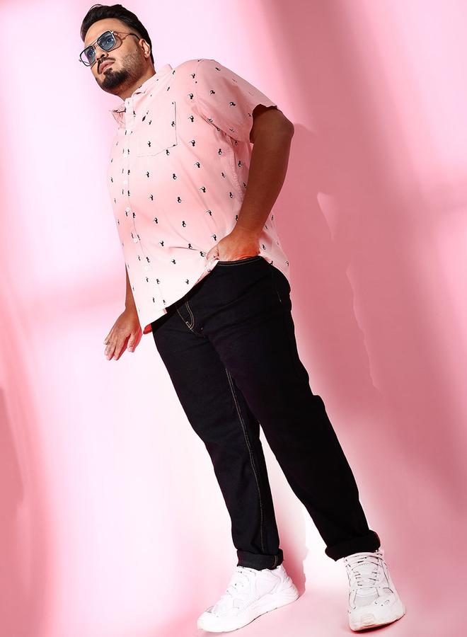 Take Two Plus Size Men Dark Wash Slim Fit Jeans By HardSoda - Image 5