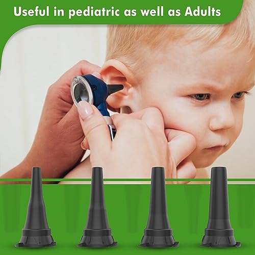 OTICA Reusable Diagnostic Otoscope Specula 2.5mm, 3mm, 4mm, 5mm Compatible With Welch_Allyn Medical Speculum Pinpoint Accuracy - Image 4