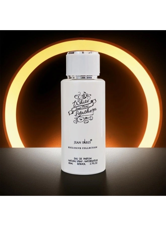 جان باريس وايت ليذر - ماء عطر - 80 مل - Image 2