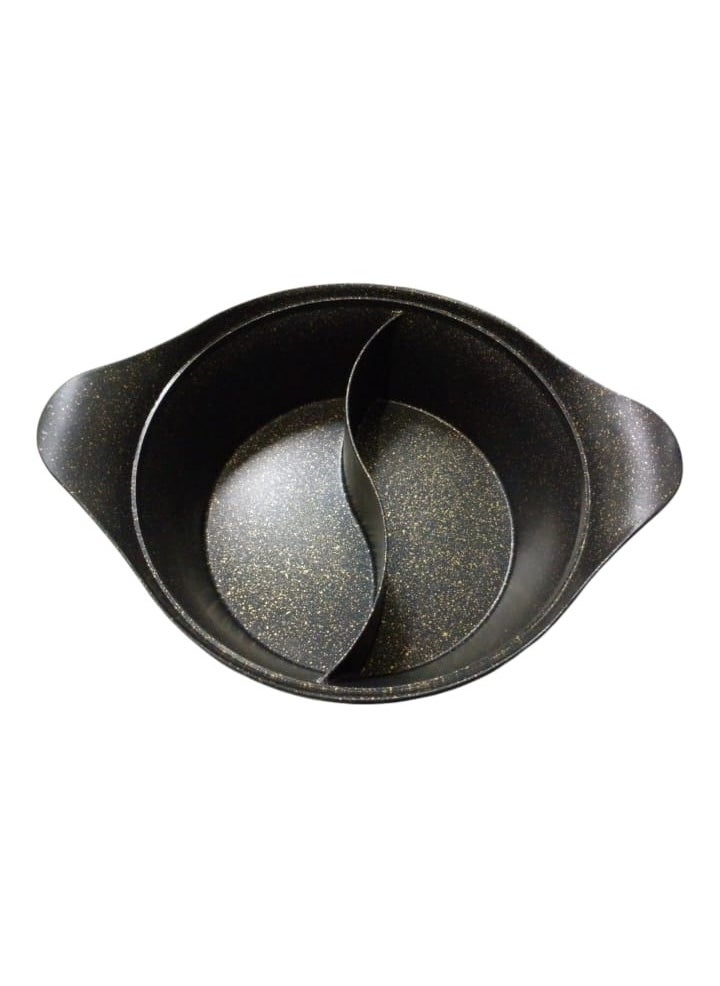 tashan - Granite Divided Casserole 32 cm Black - Image 1