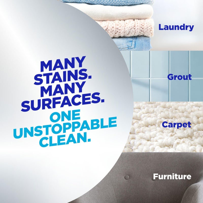 OxiClean Triple Action Versatile Stain Remover Powder, Use with Detergent, Removes Tough Stains like Grease, Blood and Grass, Brightens Colors and Whites, Chlorine Free, 4 lbs - Image 5