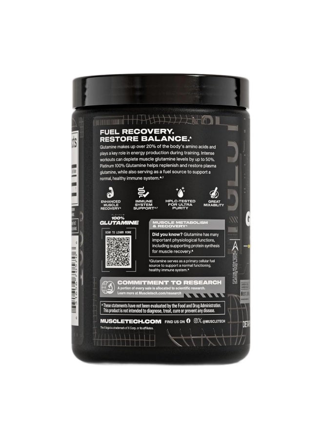 MuscleTech Platinum Glutamine 302 Gm - Image 3