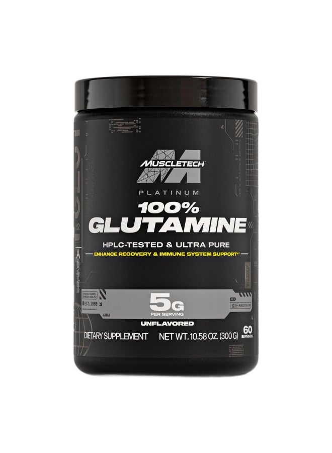 MuscleTech Platinum Glutamine 302 Gm - Image 1