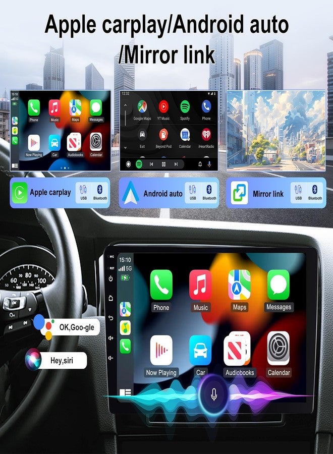 Ftoghe 7 Inch HD Touchscreen Car Stereo Radio for Ford F150 F250 F350 2004-2014, Android 13, CarPlay & Android Auto, Bluetooth, WiFi, Backup Camera - Image 5