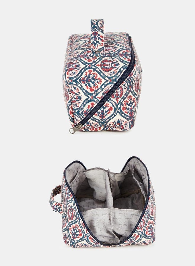 Fabindia Printed Cotton Toiletery Bag - Image 3